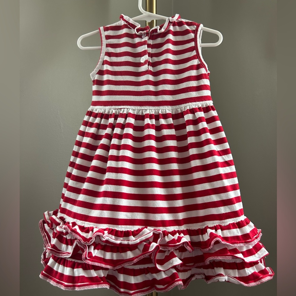 Stitchy Fish | Red Stripe Minnie Dress - Picture 2 of 2